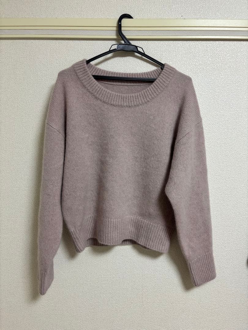 ノーブル　NOBLE ヤクニットプルオーバー