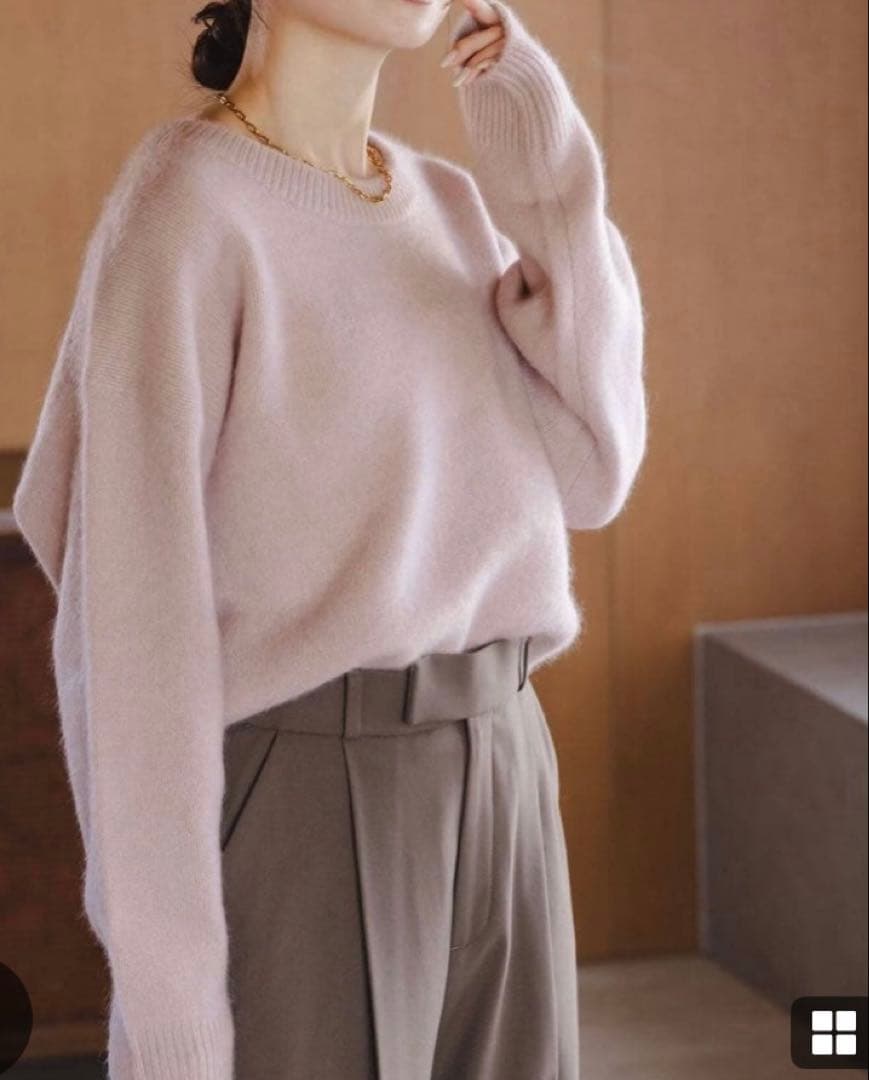 ノーブル　NOBLE ヤクニットプルオーバー