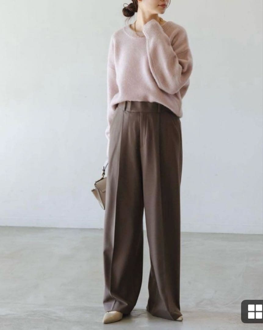 ノーブル　NOBLE ヤクニットプルオーバー