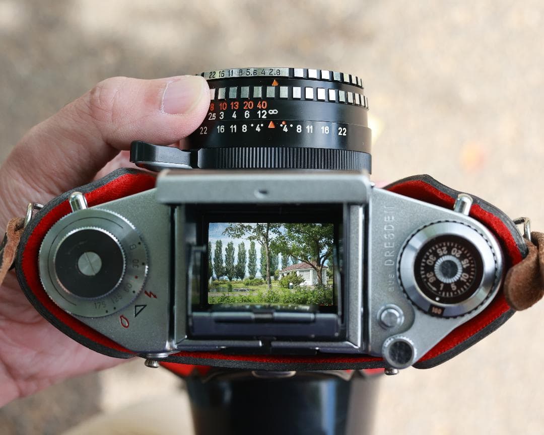 【操作簡単】IHAGEE「EXA・1a」とDomiplan 50mm/F2.8