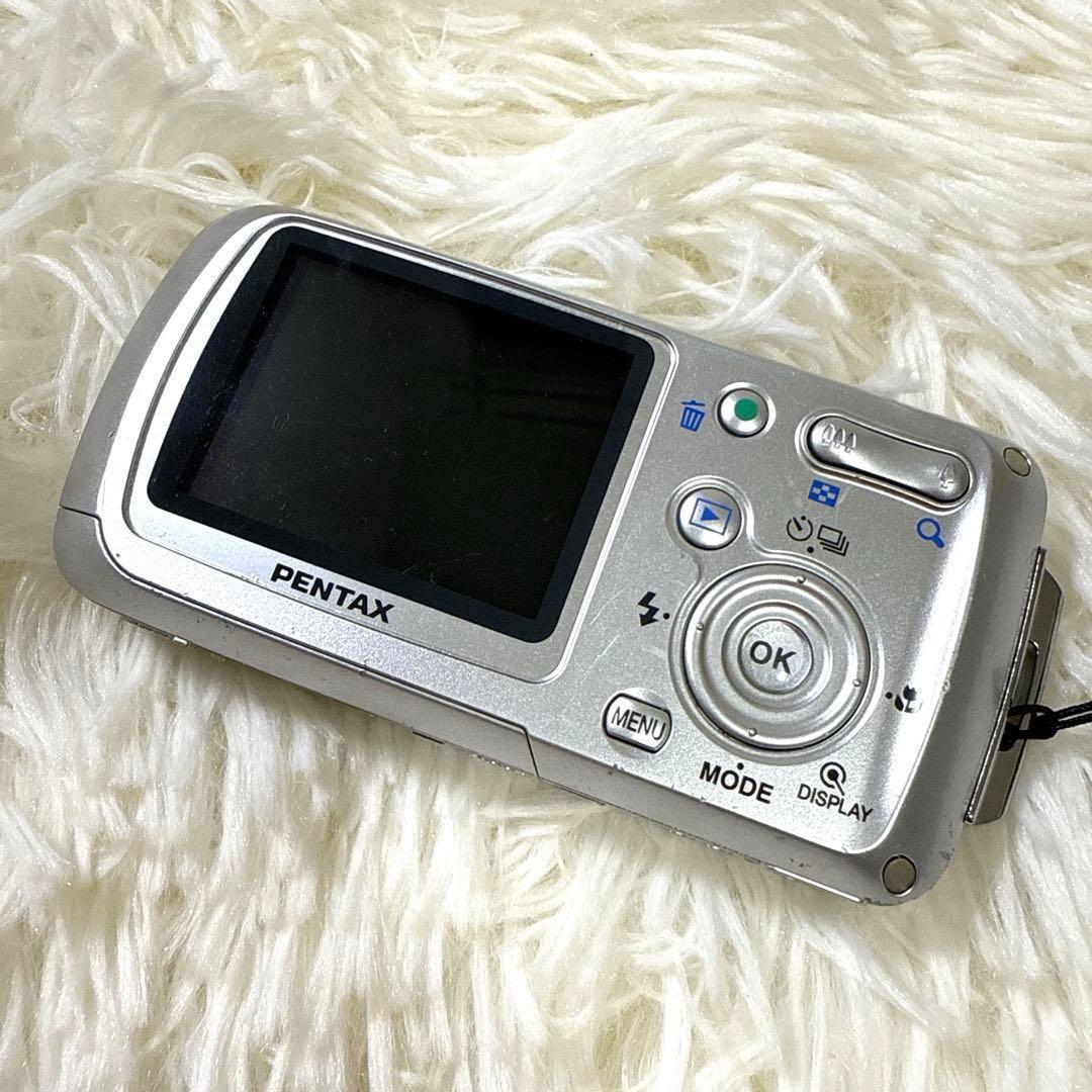 PENTAX Optio WPi コンパクトデジタルカメラ 防水 ピンク 動作品