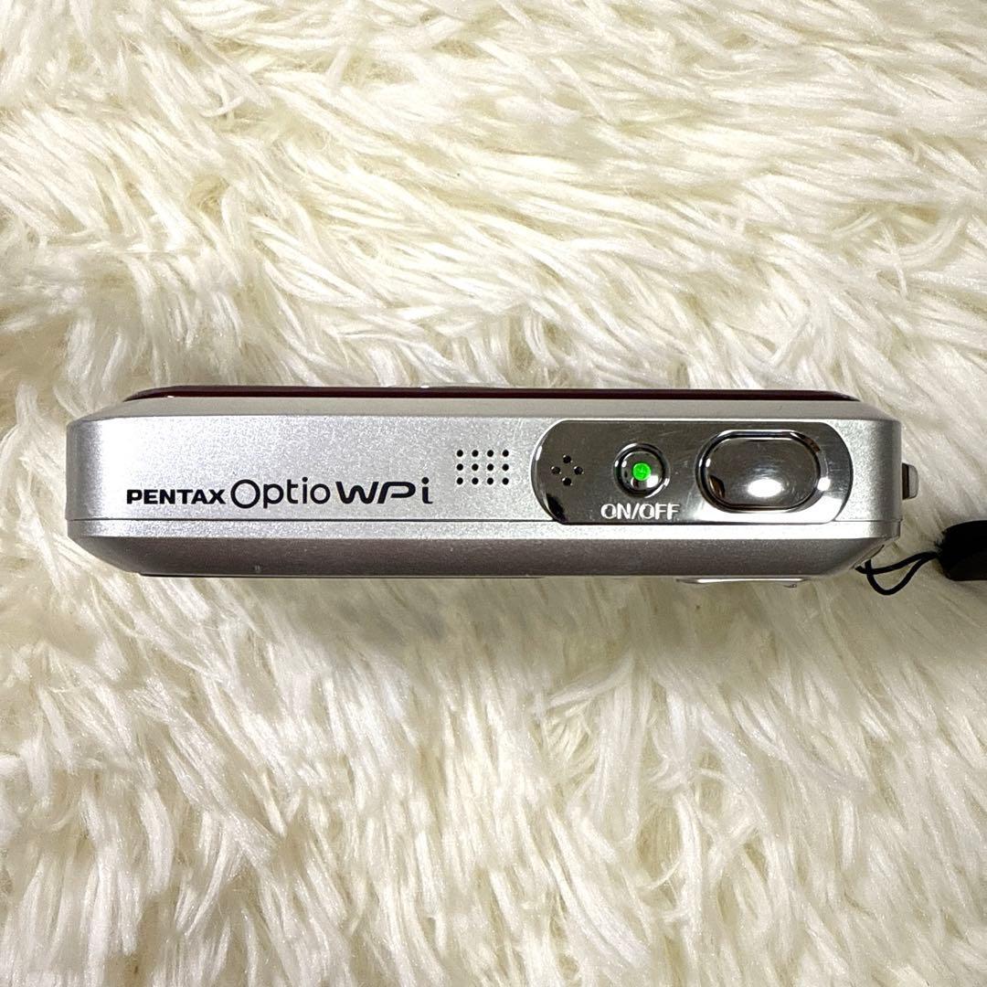 PENTAX Optio WPi コンパクトデジタルカメラ 防水 ピンク 動作品