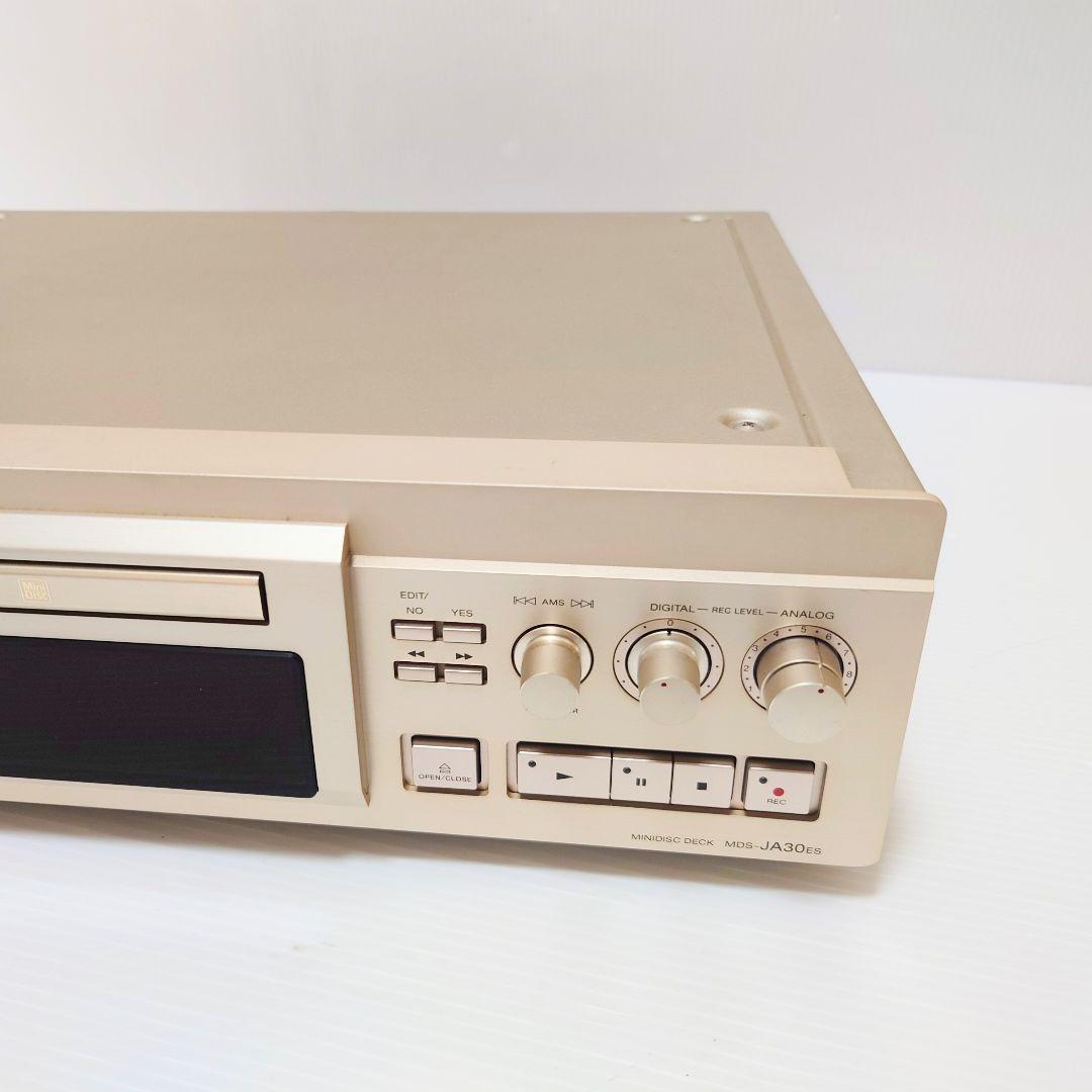 SONY MDS-JA30ES CDプレーヤー ゴールド　ジャンク