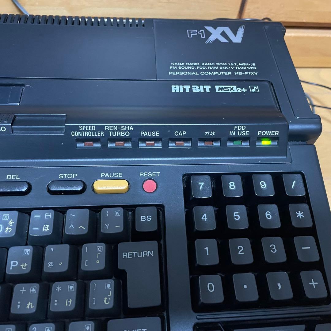 MSX2+ SONY HB-F1XV 起動確認済み