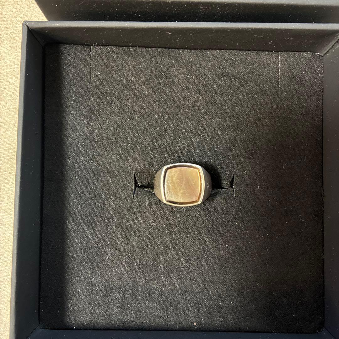 トムウッド　リング　指輪　シルバー　マザーオブパール