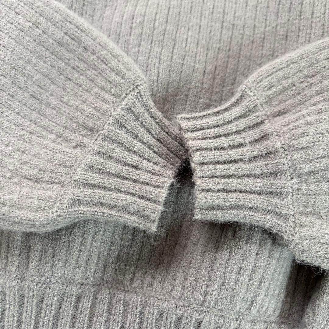 Darich ダーリッチ DRビジューボリュームリブニットトップス