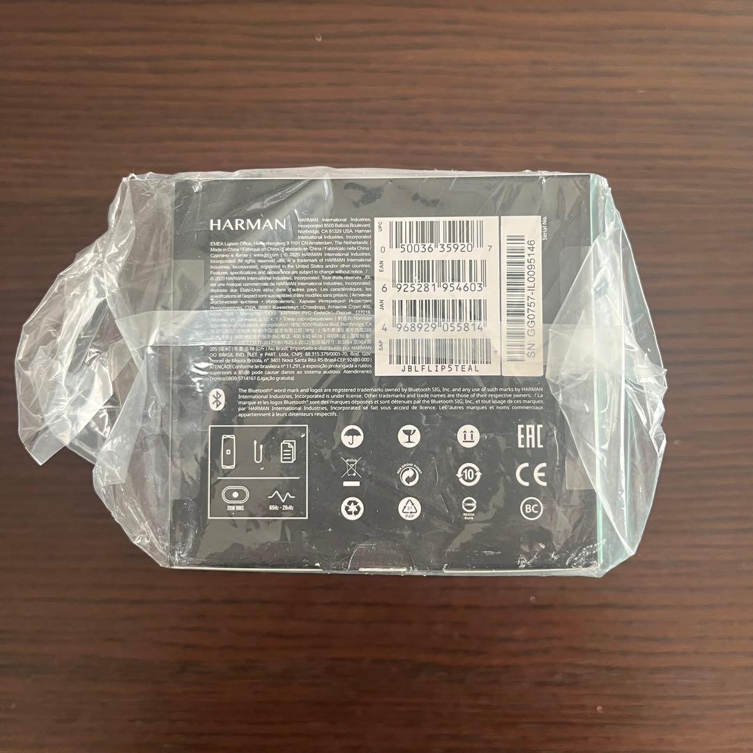 【新品・未開封】JBL FLIP5 スピーカー(カラー：ティール)