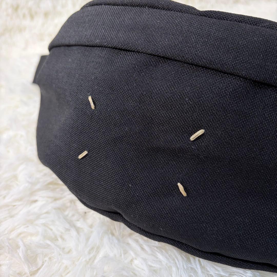 【✨良品✨】メゾンマルジェラ 4ステッチ ボディバッグ ウエストポーチ