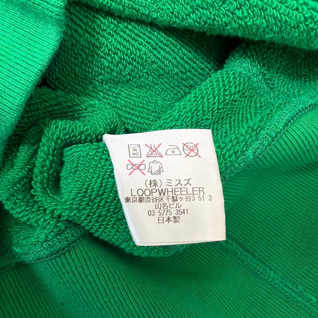 【希少 入手困難】ループウィラー　日本製 コットン　ジップアップ パーカー