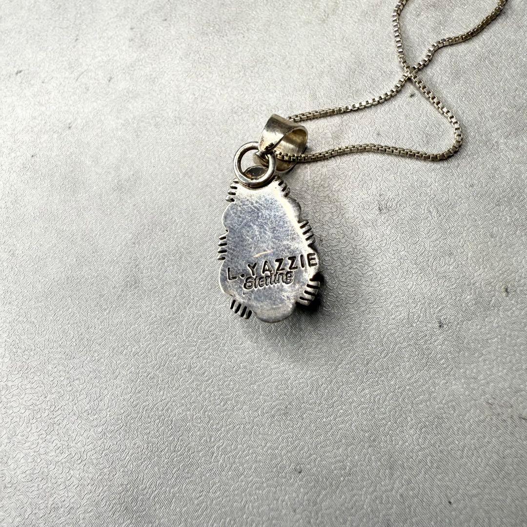 NAVAJO L.YAZZIE ナバホ ターコイズネックレス