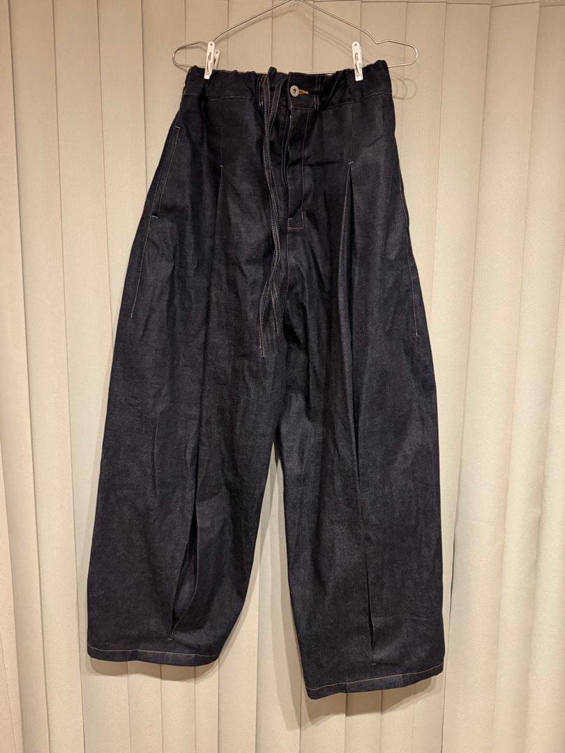 パンツ sage nation Box pleats denim pants M