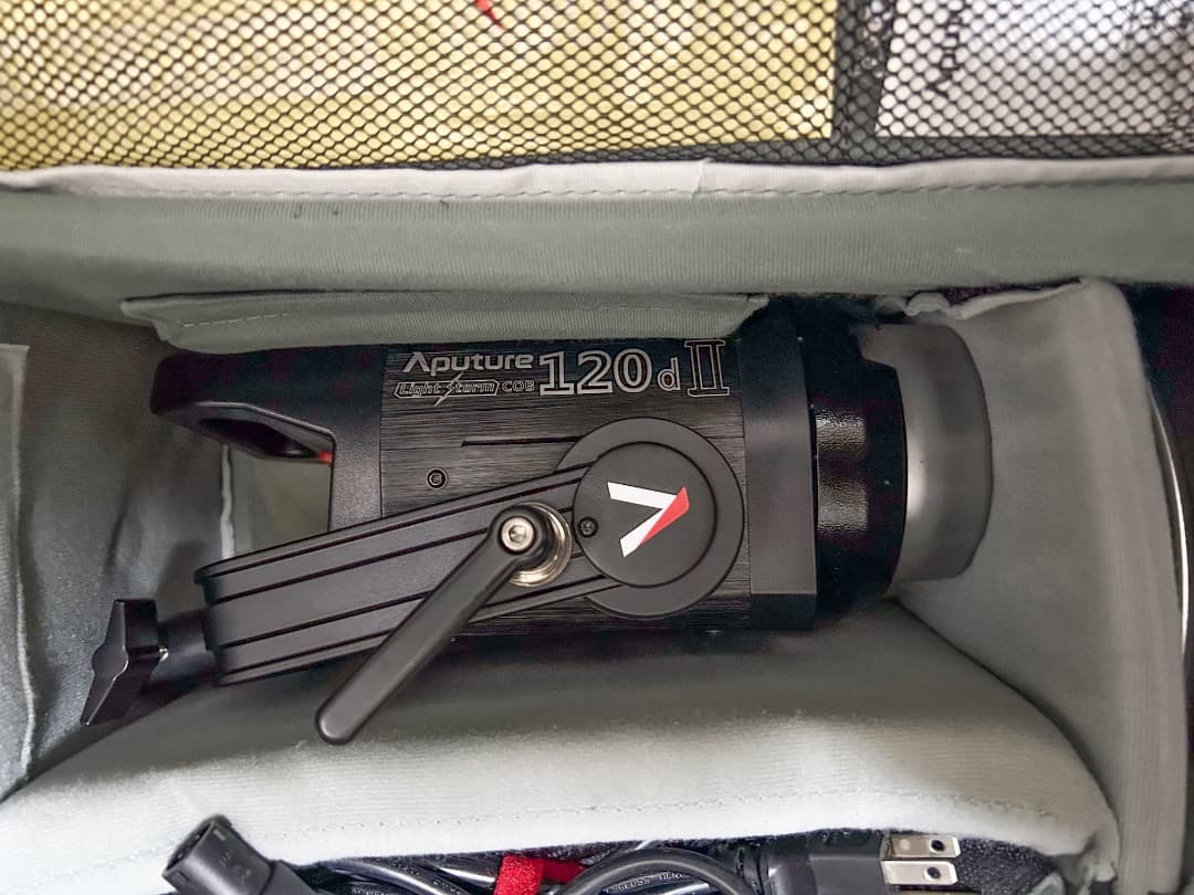 Aputure アプチャー 120d II 中古 リモコン欠品 ケース 照明機材