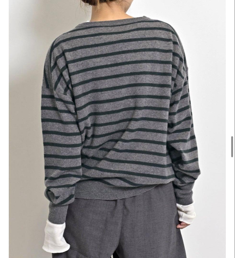 アパルトモン BORDER BF KNIT PULLOVER