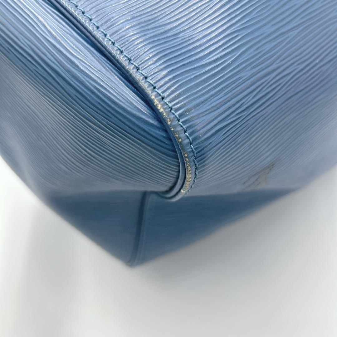 ✨希少✨ ルイヴィトン キーポル50 エピ ボストンバッグ ブルー 南京錠