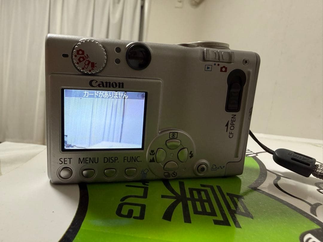 Canon IXY DIGITAL 500 本体と付属品