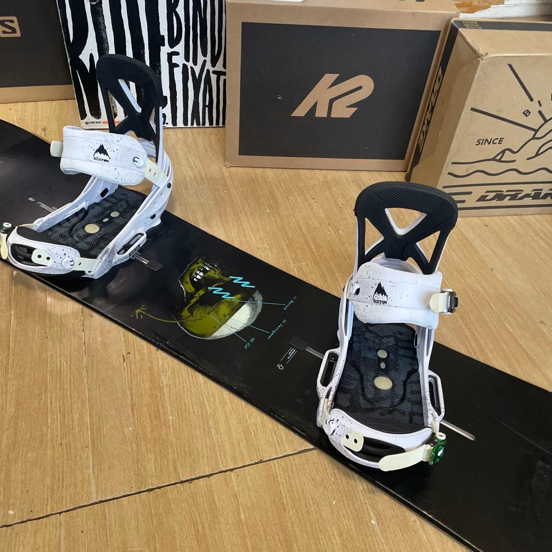 BURTO　バートン　スノーボードセット　MISSION　バインディング付