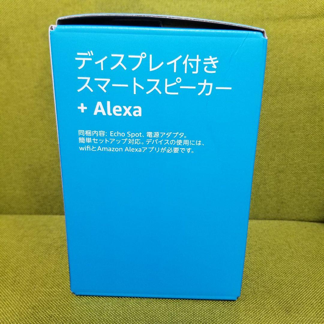 最安値　echo spot　ディスプレイ付き　スマートスピーカー　+Alexa