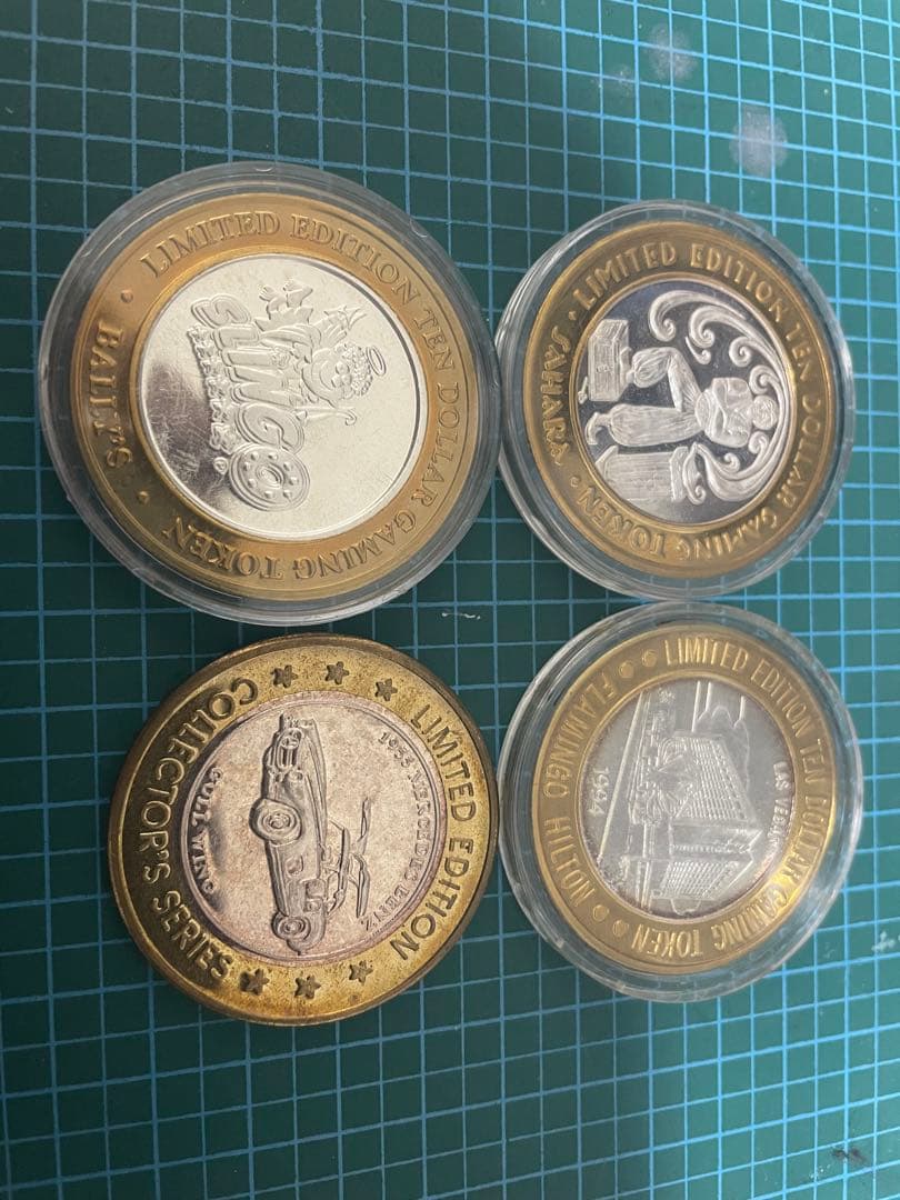 ラスベガス銀貨4枚