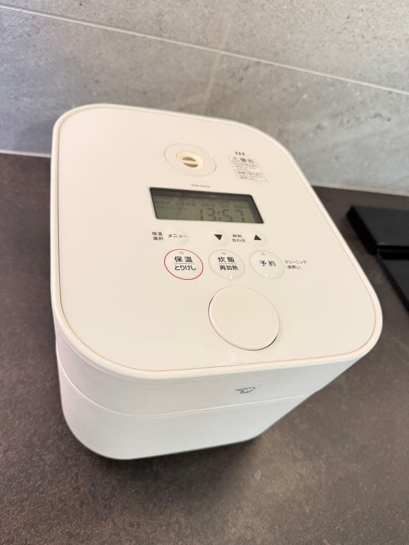 象印 STAN. IH炊飯器 5.5合 NW-SA10 ホワイト おしゃれ家電