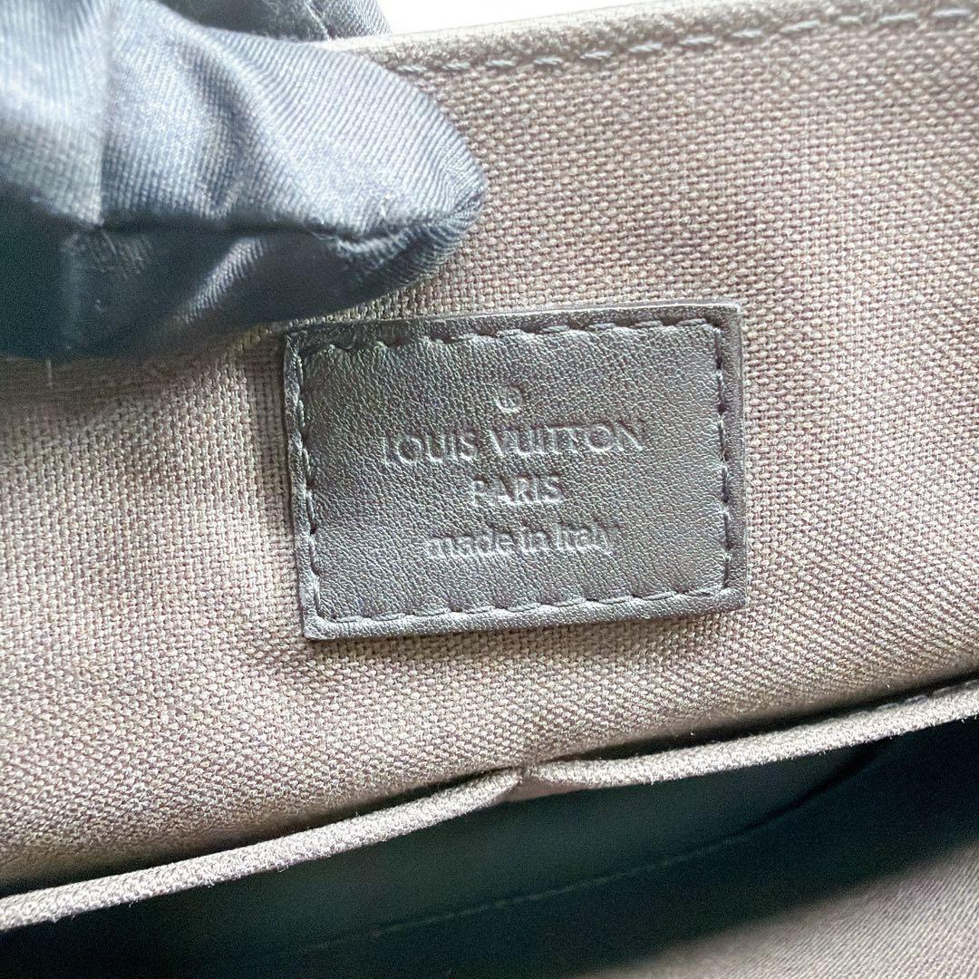 ルイヴィトン ディストリクトPM ダミエ アンフィニ メッセンジャー ブラック