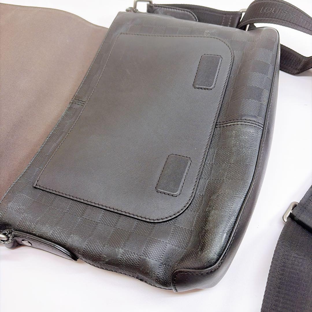 ルイヴィトン ディストリクトPM ダミエ アンフィニ メッセンジャー ブラック