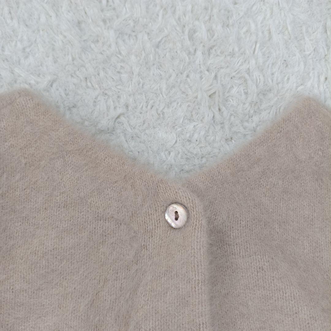 極美品✨AMACA現行　フォックス カシミヤニット　38　前後着用可
