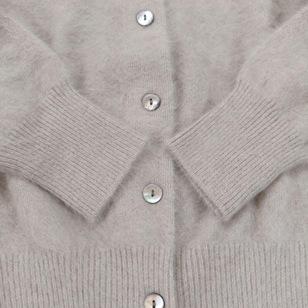 極美品✨AMACA現行　フォックス カシミヤニット　38　前後着用可