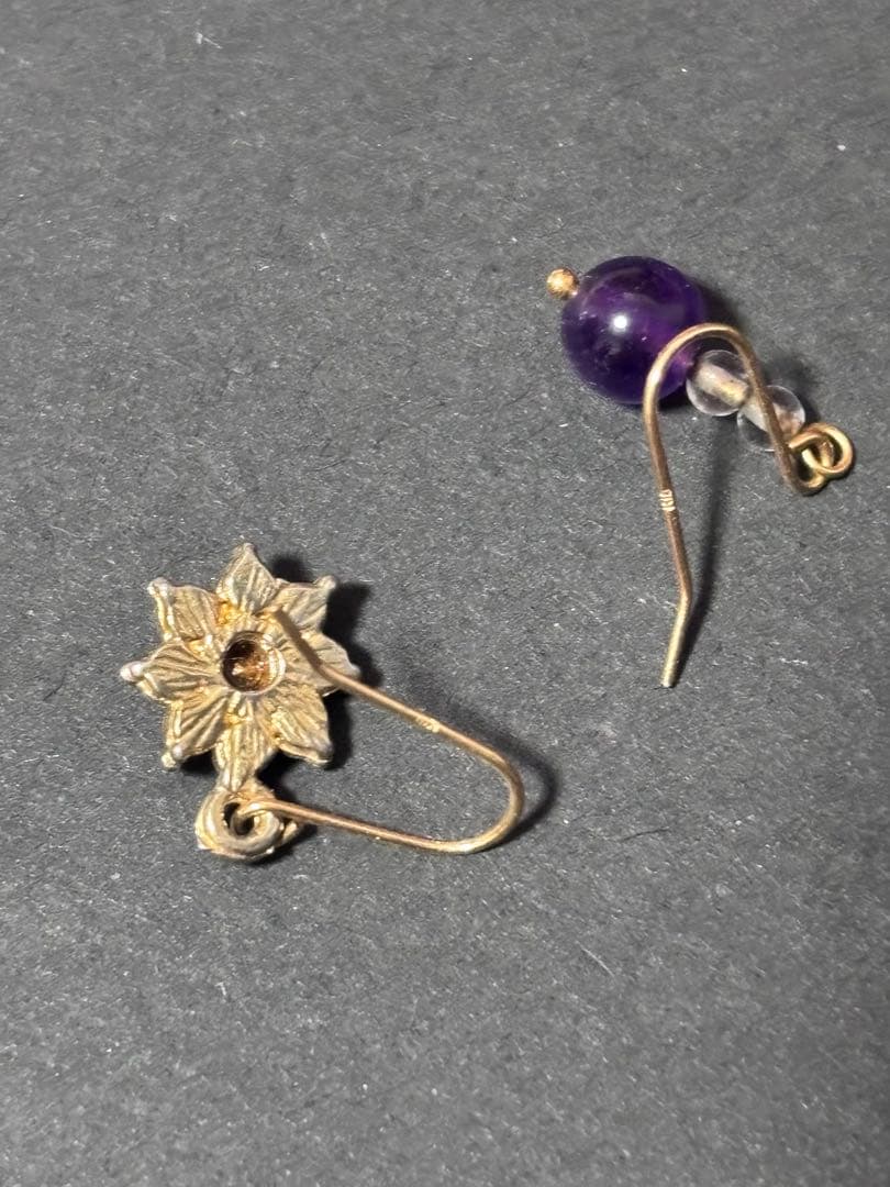 ジャンク品　ピアスセット K18 シルバー925