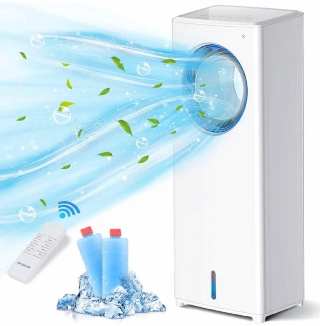 ⭐️新品•一点のみ⭐️冷風機　3段階運転・調整　大容量給水タンク　首振り　軽量　静音