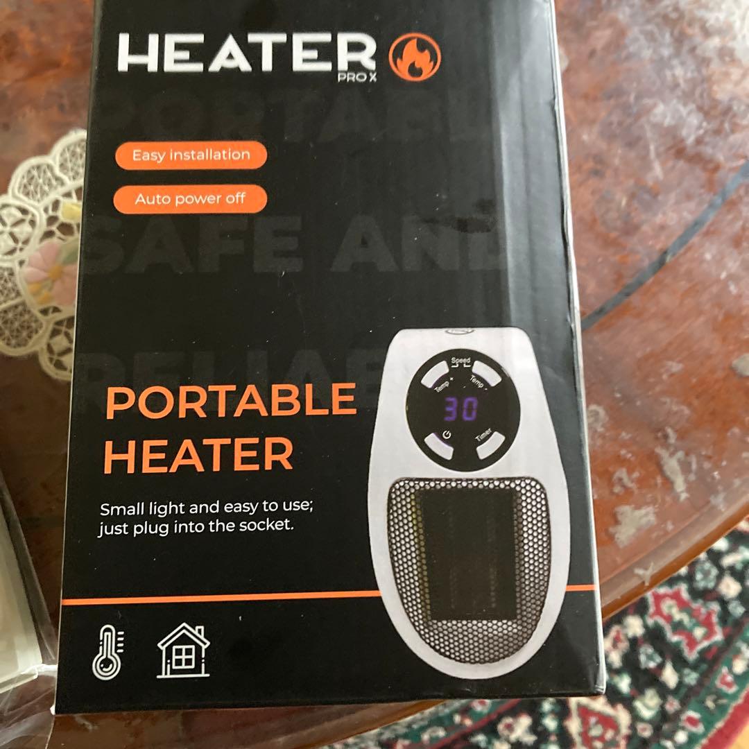 新春お値下げ☆ポータブルヒーター2点