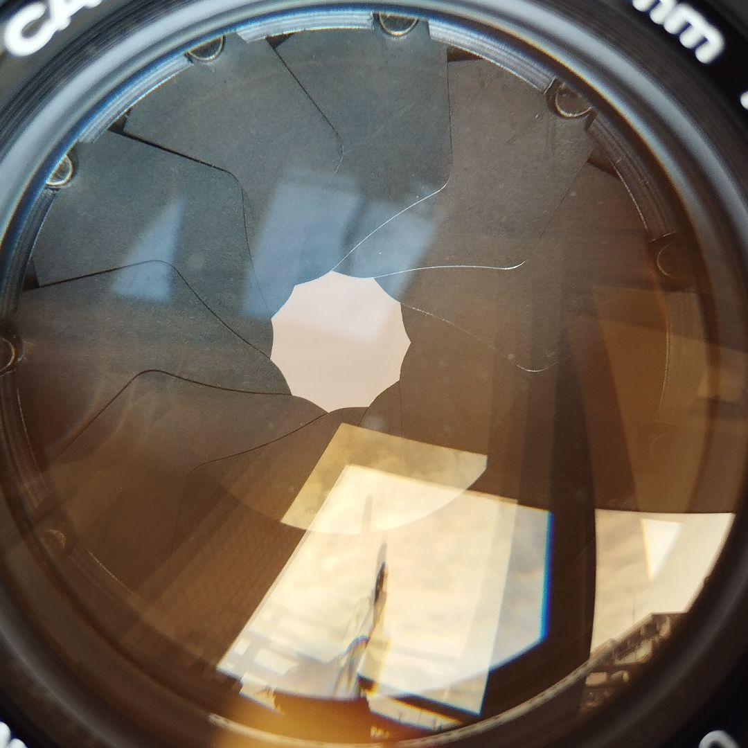 キヤノン　レンズ　50mm F1.2　L39マウント　 純正前後キャップ付き