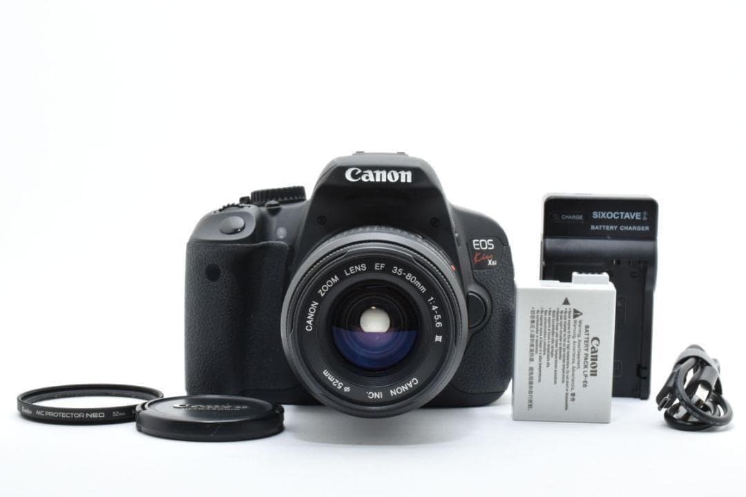 Canon キャノン EOS Kiss X6i レンズセット デジタル一眼カメラ