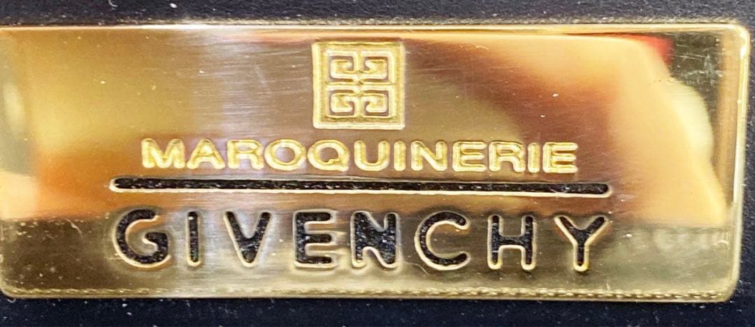 ジバンシー 4G ロゴ 金具 カーフレザーハンドバッグ ブラック