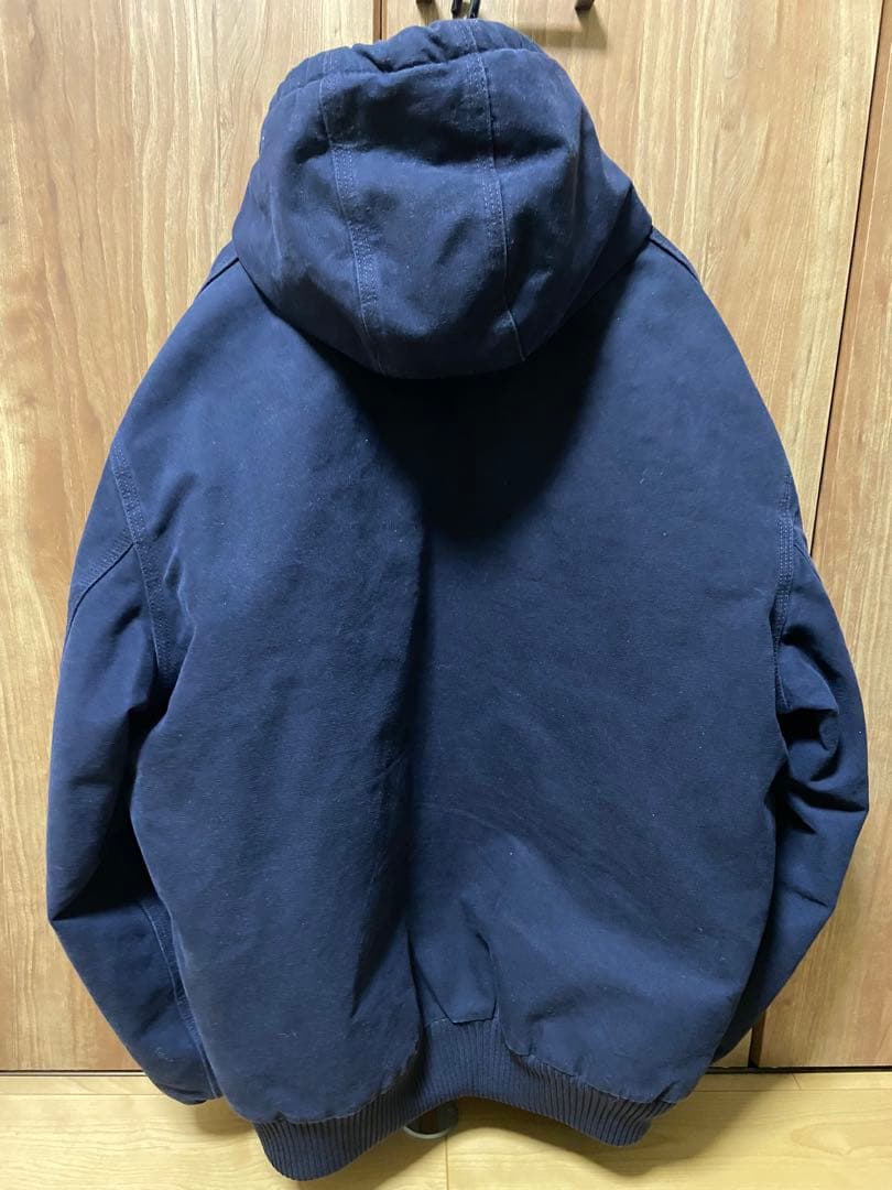 carhartt カーハート アクティブジャケット XL メキシコ製 企業ロゴ