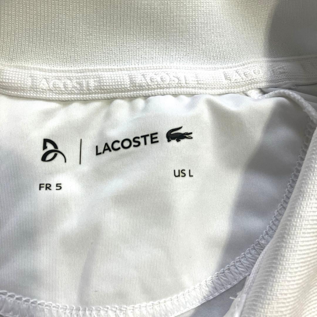 新品　2020年ウィンブルドン　全仏　ラコステ ジョコビッチモデル　ポロシャツ