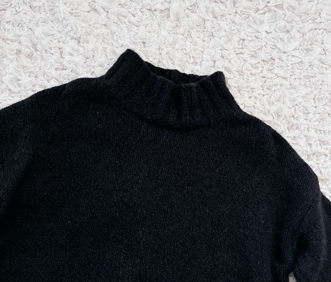 evam eva エヴァムエヴァ　リニューウールタートルネック