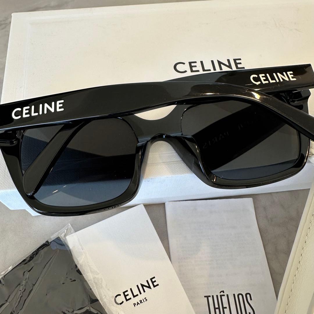【超美品】CELINE ブラック スクエア サングラス