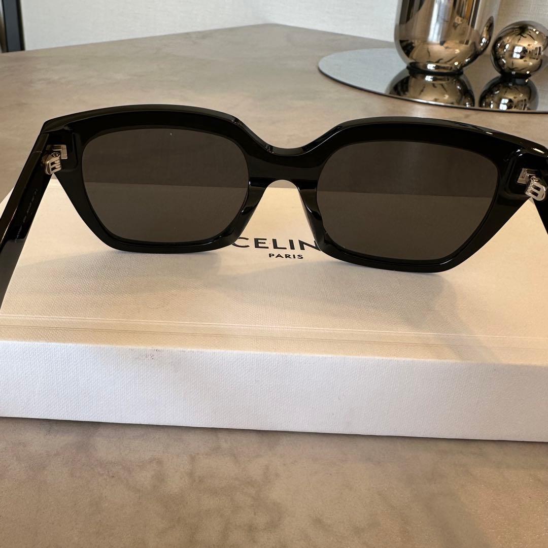 【超美品】CELINE ブラック スクエア サングラス