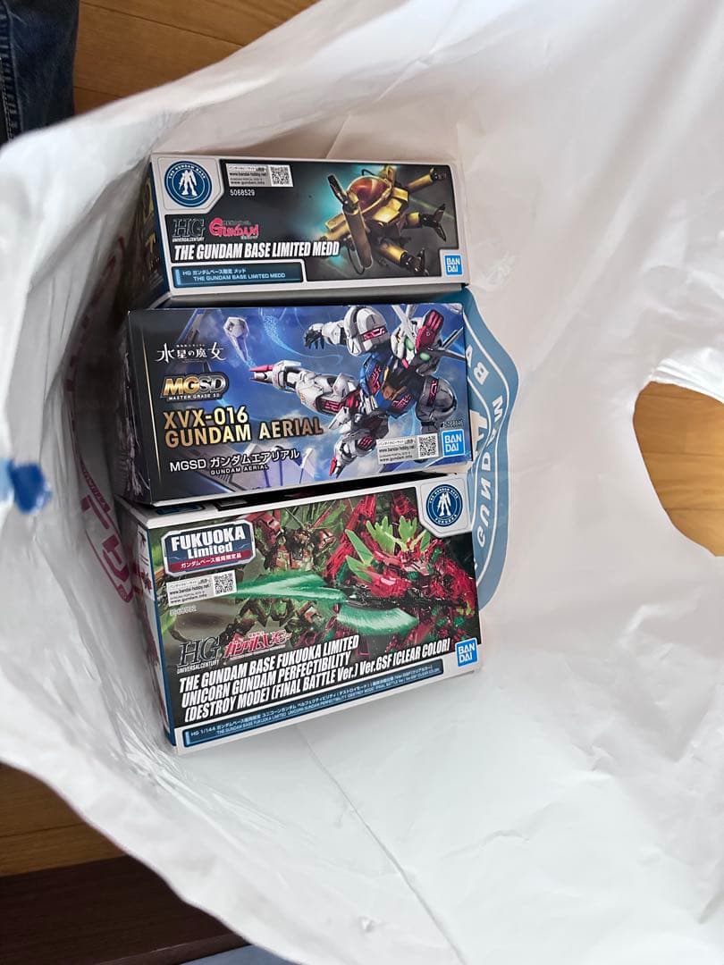 「ガンプラ 3個セット」 「HG ガンダムプラモデル まとめ売り」