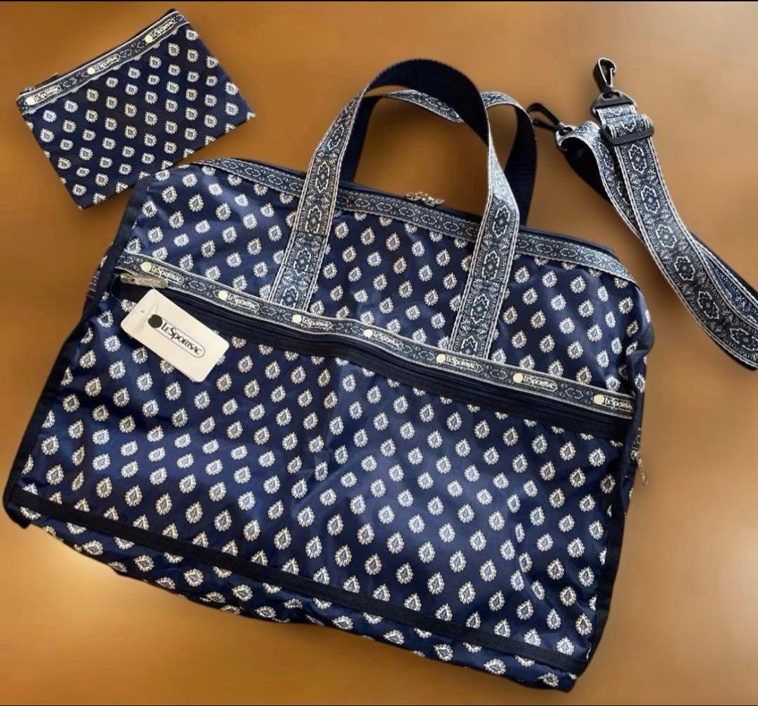 【新品】LeSportsac × Les Olivadesラージウィークエンダー