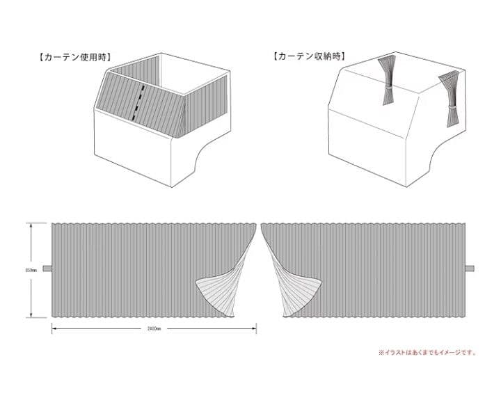 21AY-15 雅 仮眠 カーテン チンチラZERO 1級遮光/難燃加工 レッド