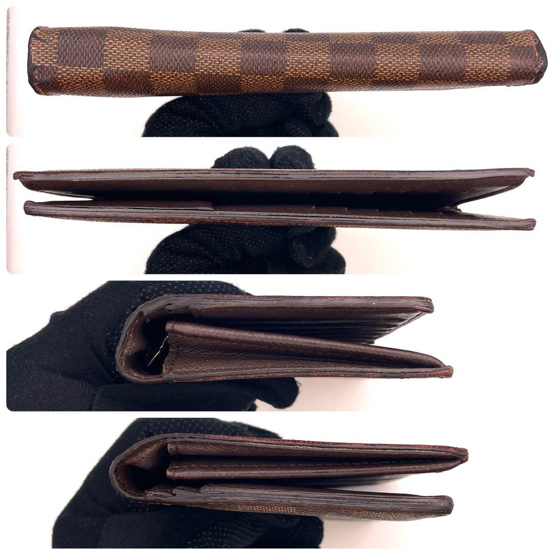 【お手頃価格】ルイヴィトン 長財布 ポルトフォイユ ブラザ ダミエ エベヌ