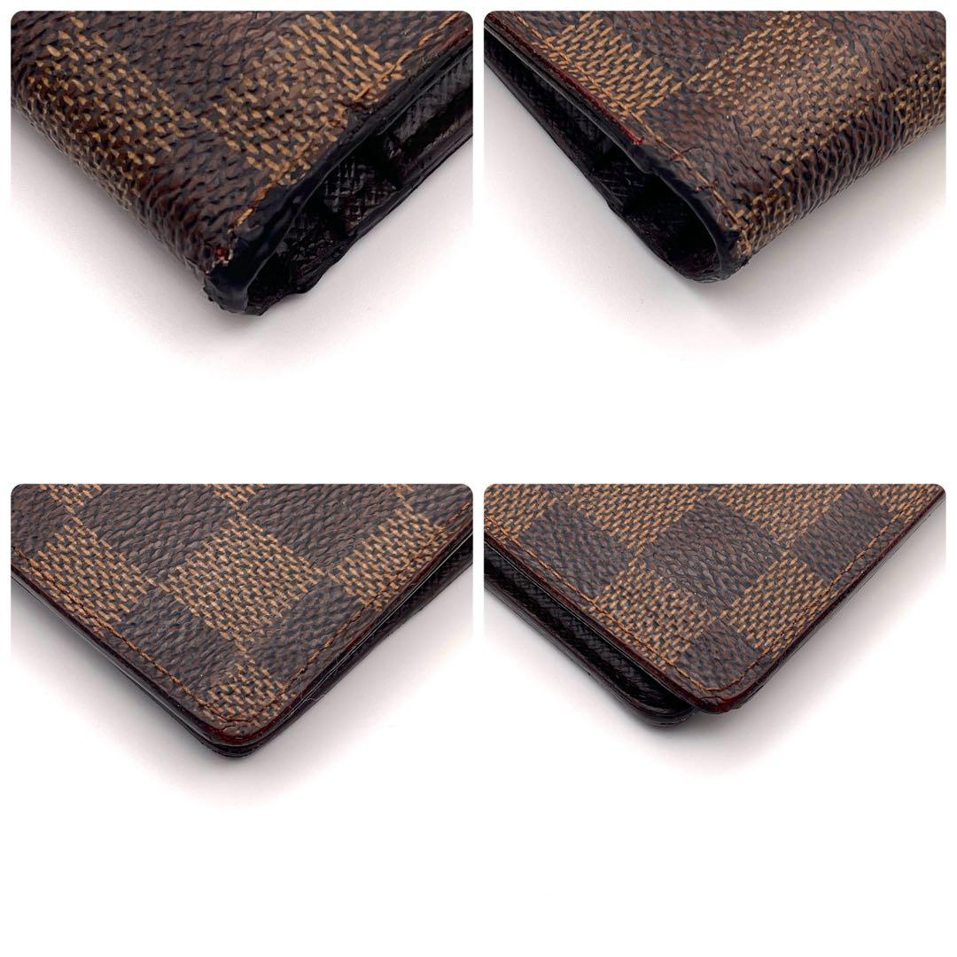 【お手頃価格】ルイヴィトン 長財布 ポルトフォイユ ブラザ ダミエ エベヌ