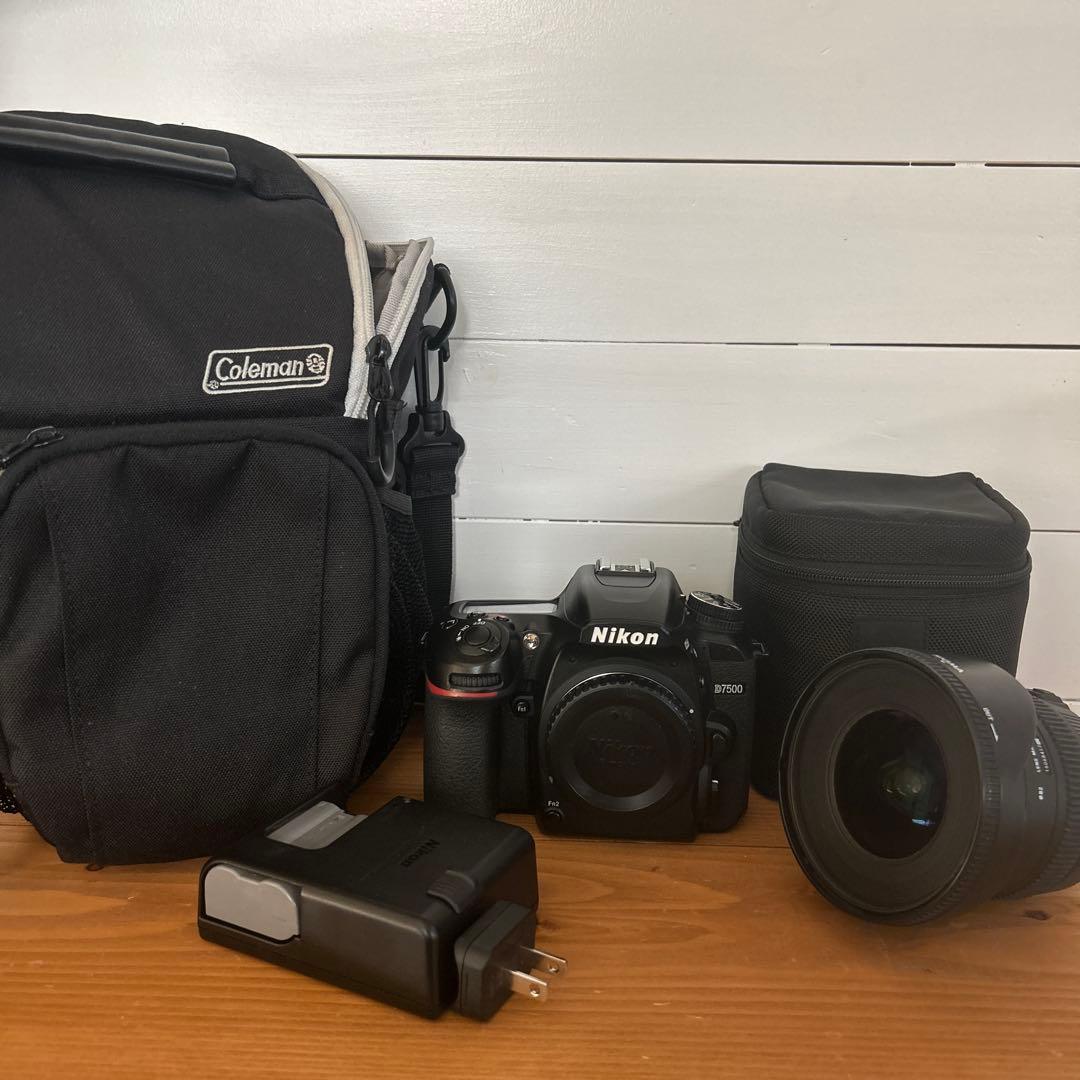 もち！！Nikon D7500 デジタル一眼レフカメラ　レンズ付き
