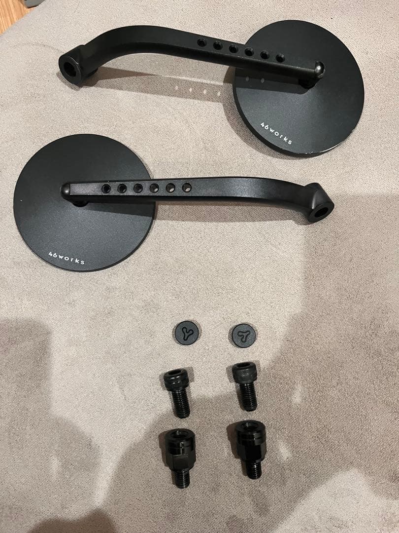 46works x Napoleon バイク用ミラー左右セット　NA-017