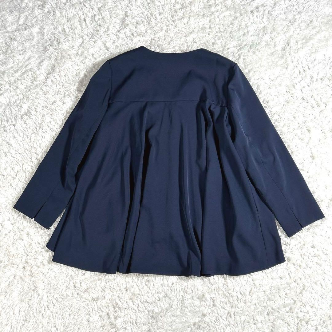 【3点セット・大きいサイズ LL】　カラルス　パンツスーツ　セットアップ　紺