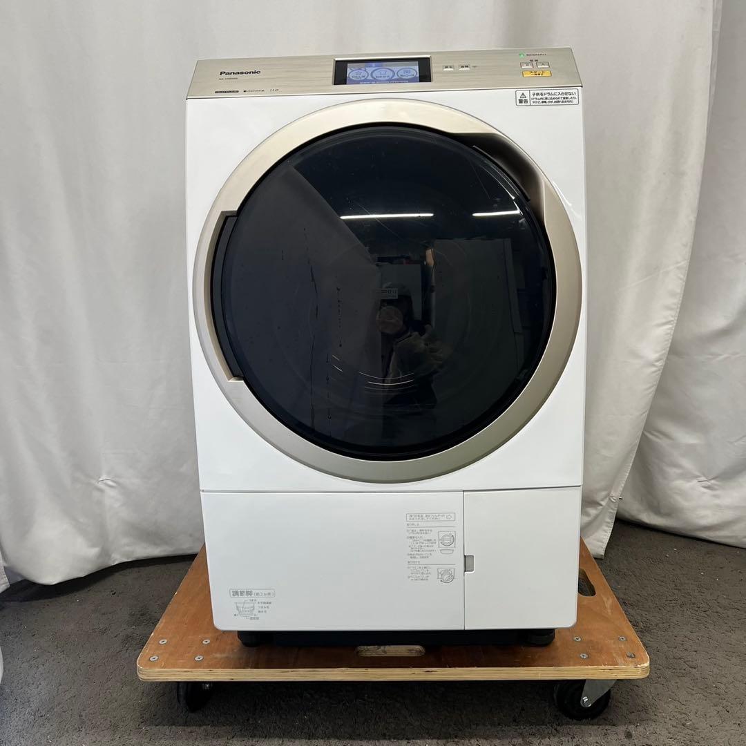 ★137　ドラム式洗濯機　パナソニック　11キロ　左開き　自動投入　設置無料