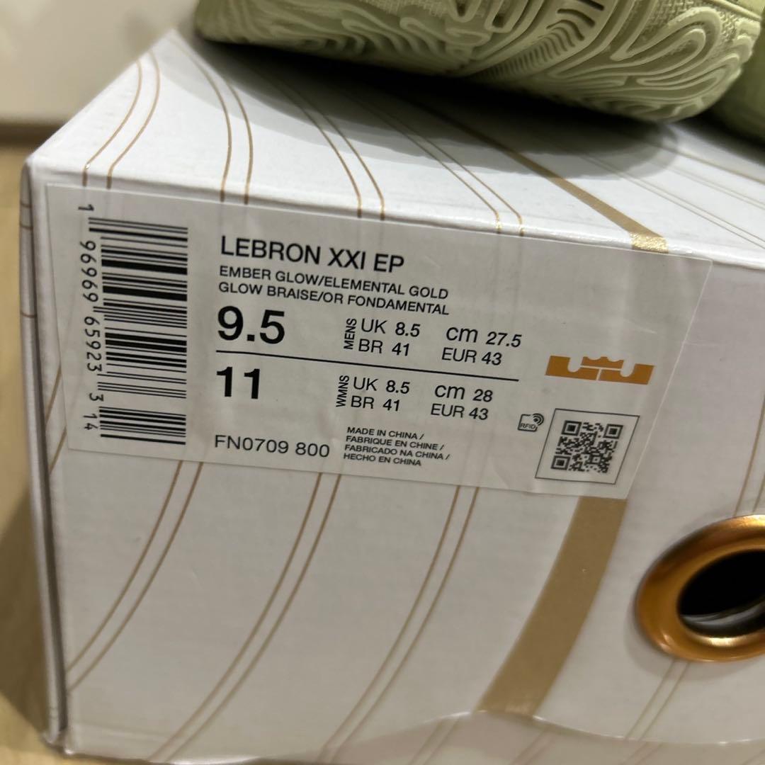 新品未使用NIKE ナイキLEBRON21 レブロン21 ピンク