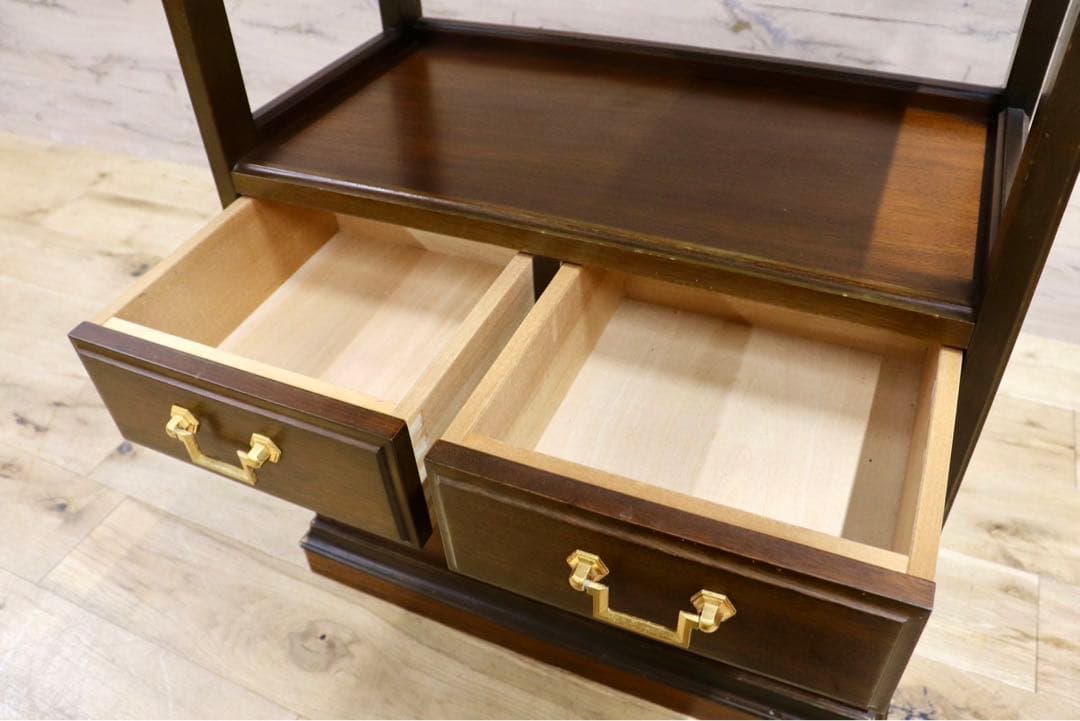 GMIS233○maruni / マルニ 地中海 電話台 キャビネット サイド