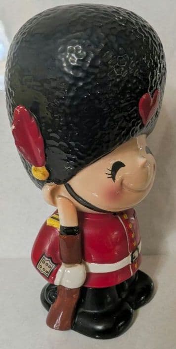 テディ　★激レア★　昭和レトロ　内藤ルネ　陶器　貯金箱　ヴィンテージ